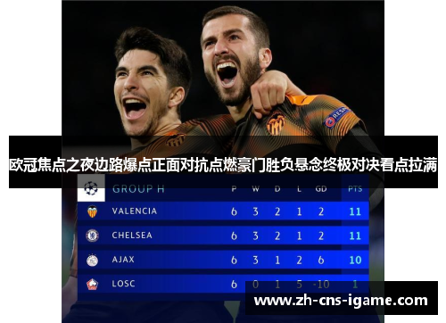 欧冠焦点之夜边路爆点正面对抗点燃豪门胜负悬念终极对决看点拉满