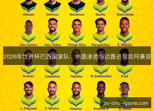 2026年世界杯巴西国家队：中路渗透与边路进攻如何兼容
